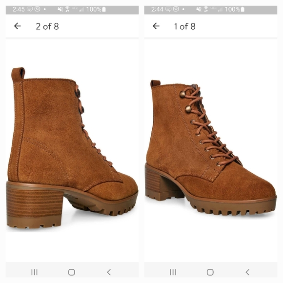 Anne Klein Abott Combat Boots👢 - Picture 2 of 7